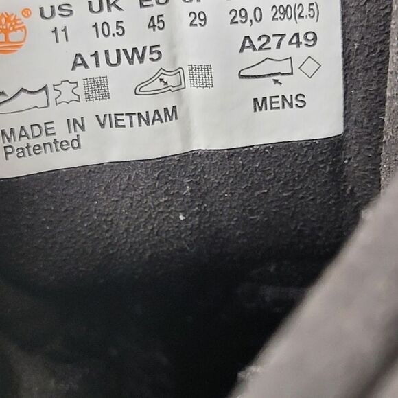 Timberland Boots Men's Size 11 Limited Edition Cityforce Black Waterproof Shoes - Picture 7 of 12